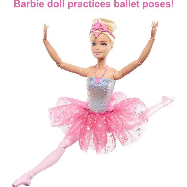 Barbie Dreamtopia Twinkle Lights Blonde Ballerina – Light-Up Dancing Doll