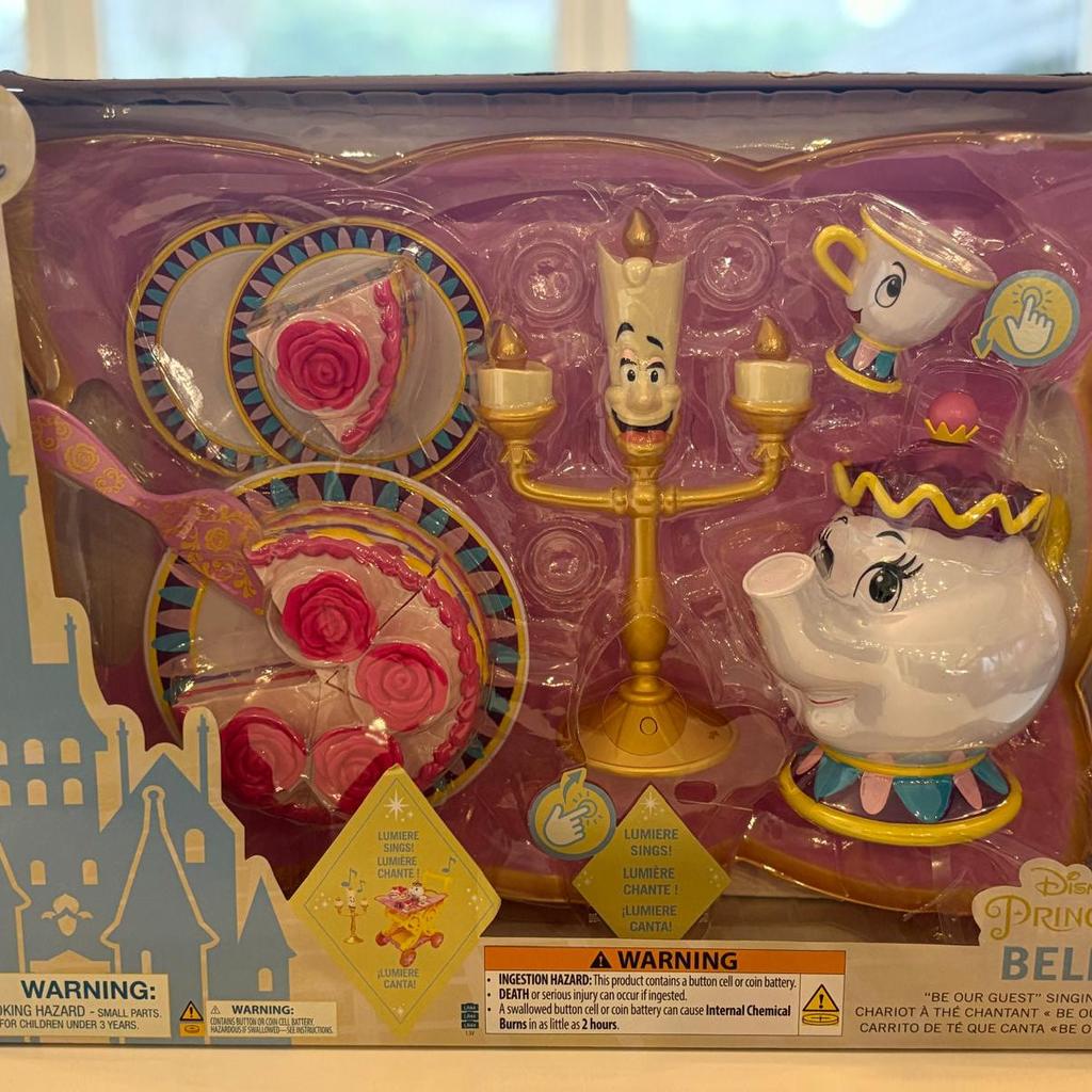 Belle 'Be Our Guest' Singing Tea Cart Play Set | Beauty and the Beast