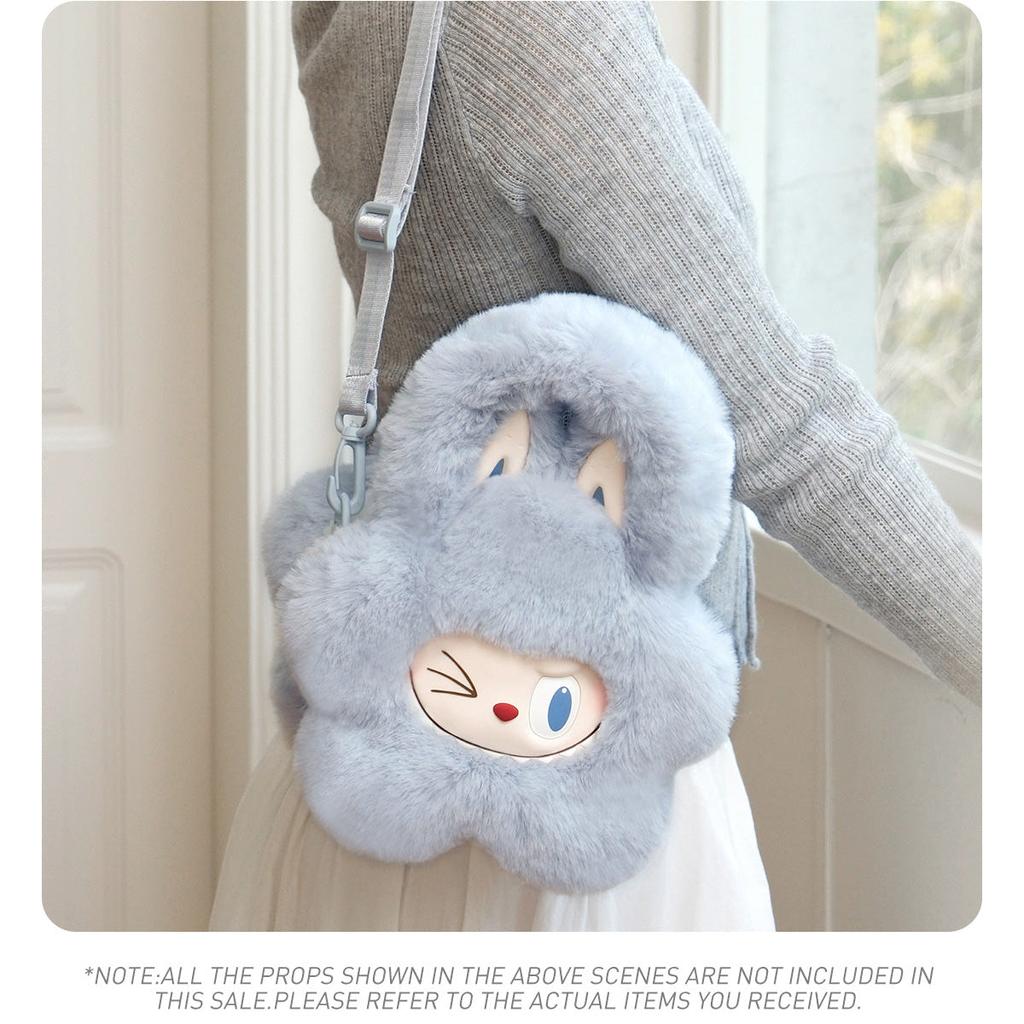 Labubu The Monsters Classic Series Plush Flower Cross-body Bag