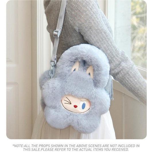 Labubu The Monsters Classic Series Plush Flower Cross-body Bag