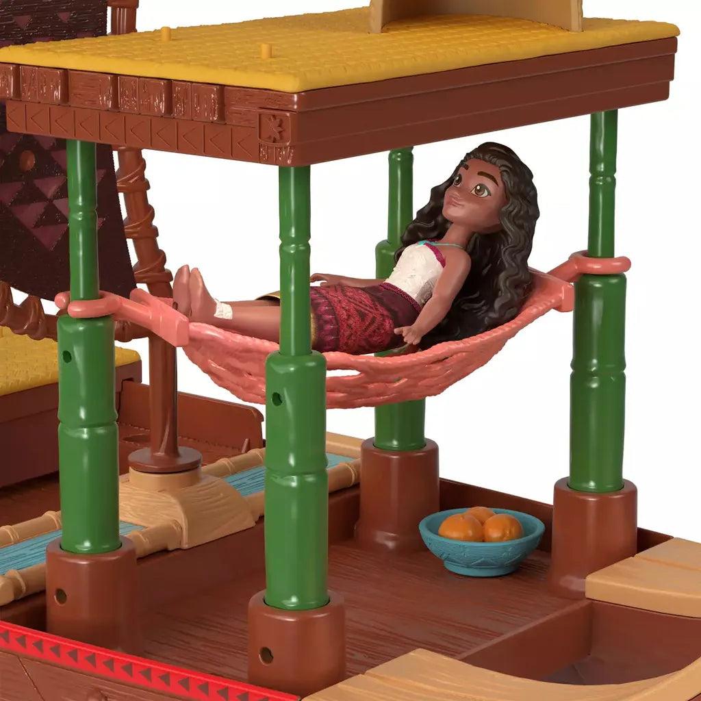 Moana’s Adventure Canoe Play Set – Disney Moana 2 Wayfinding Toy Set