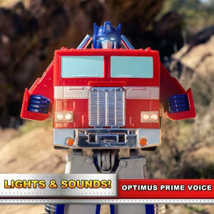 Transformers Optimus Prime Converting RC Vehicle – Auto-Transforming Robot with Lights & Sounds
