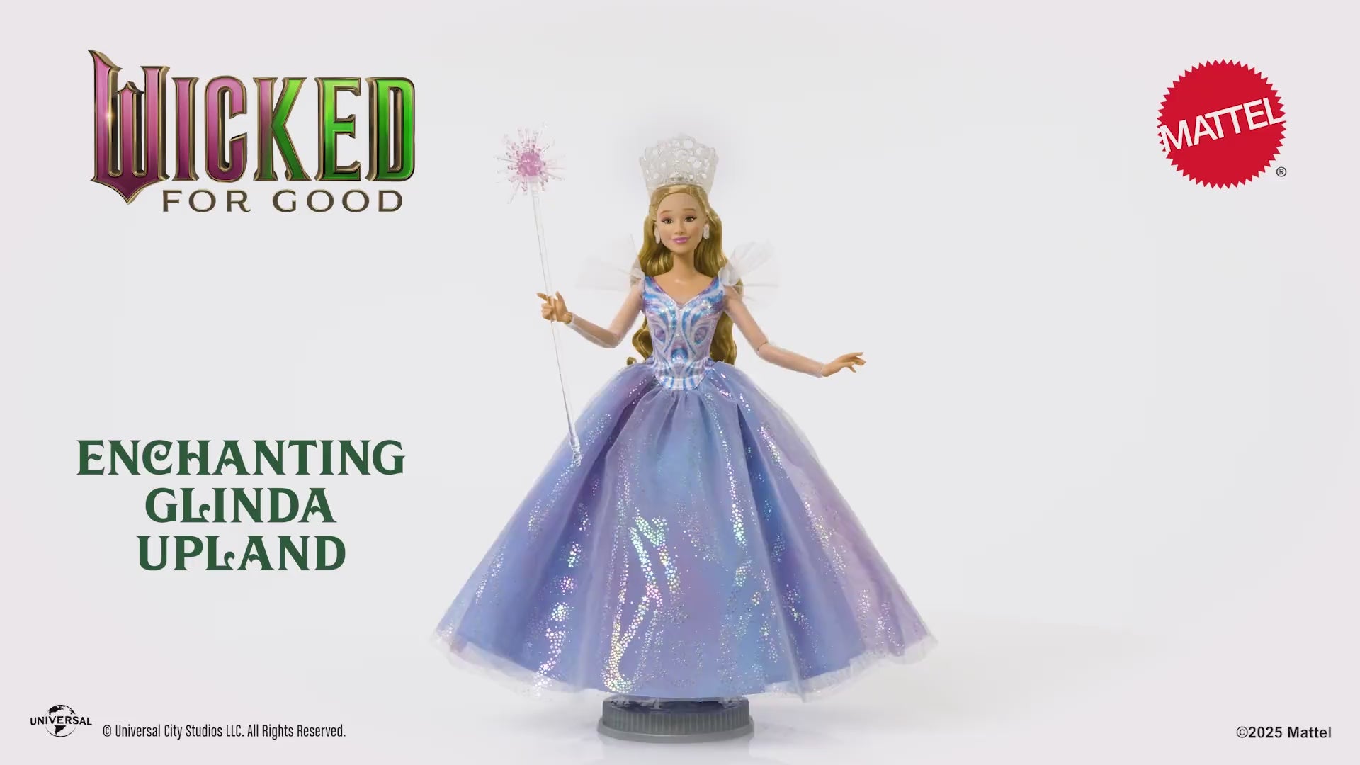 Shine Bright with the Deluxe Glinda "For Good" Fashion Doll
Welcome to our curated Wicked collection! This enchanting Deluxe Glinda For Good Fashion Doll captures the spellbinding elegance of the Good Witch from Universal Pictures’ highly anticipated Wicked movie.

